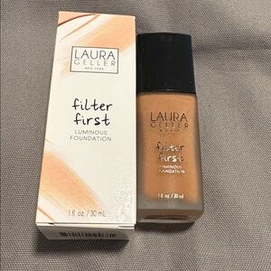 NIB LAURA GELLER Filter First Luminous Foundation In Pecan